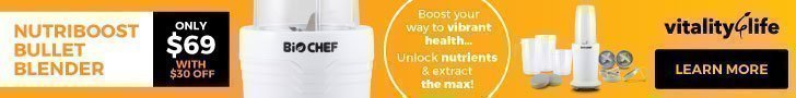 BioChef Nutriboost Bullet Blender Promo