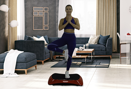 Vibroslim Massage 4D Vibration Machine Sleek Design